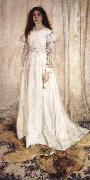 James Abbott McNeil Whistler Symphony in white No 1 The White Girl Spain oil painting artist